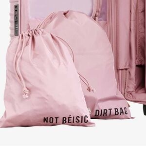 Brand new Béis drawstring travel bags- dirt bag & not béisic